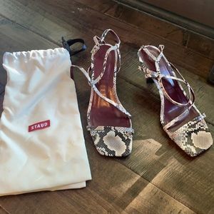 Staud heels with dustbag